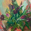 Tulips in a Terracotta Vase-2