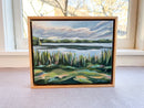 Views from Home: Reeds at Theo Wirth Lake-2