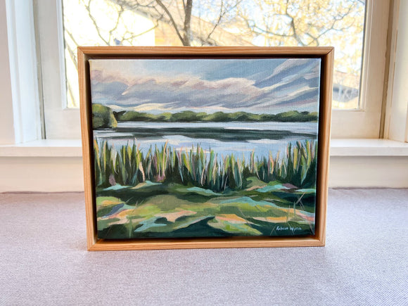 Views from Home: Reeds at Theo Wirth Lake