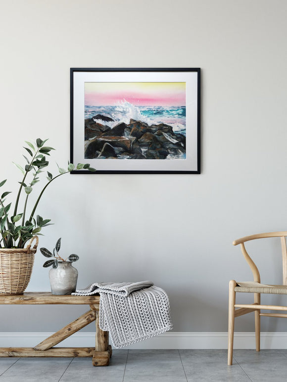 Sunset on the Rocks