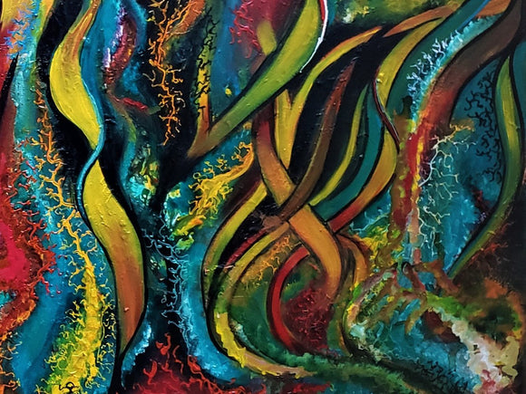 Colours, inside of human cells