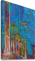 Blues of an Ancient Doorway