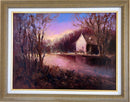 House by the Lake in the Evening-2