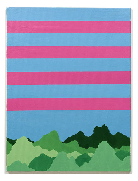 Green, Blue and Pink