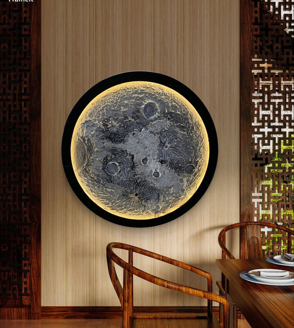 Moon wall art