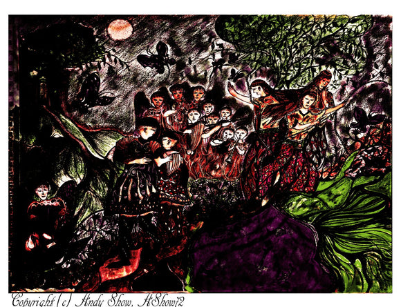 The Moon Butterfly - Aristotle’s Midnight Poem Magnolia