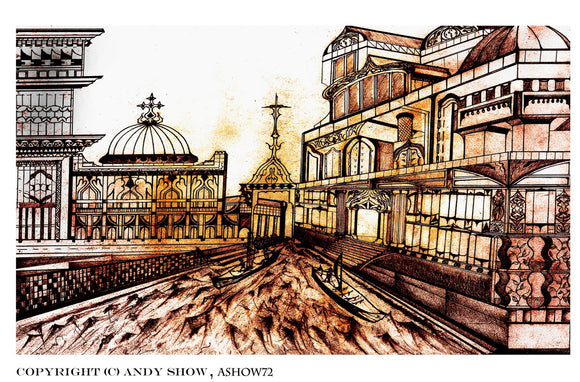 Spirit of Venice (Architecture Modelling Art Construct)