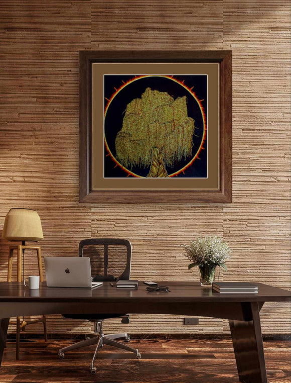 Eclipsed Weeping Willow