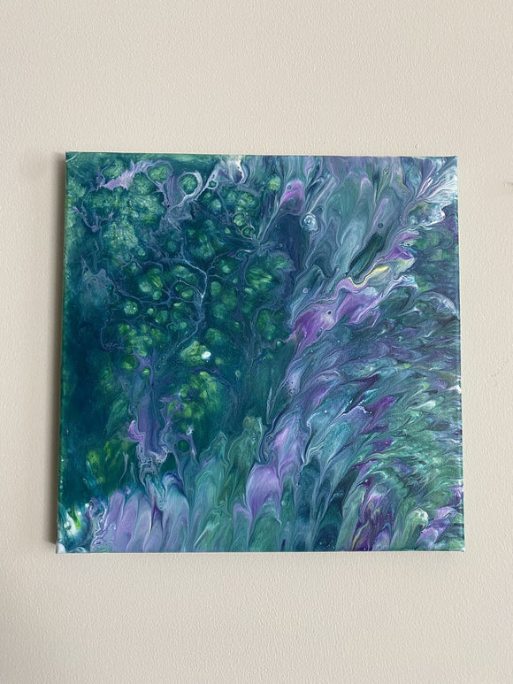 Flowers by the water