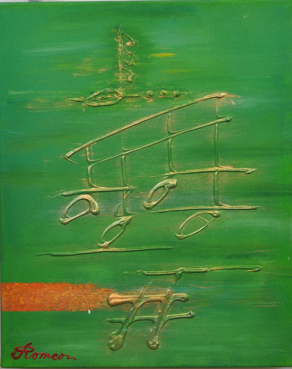 Music, Green, green, green