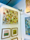 Garden Through Rainy Window-2