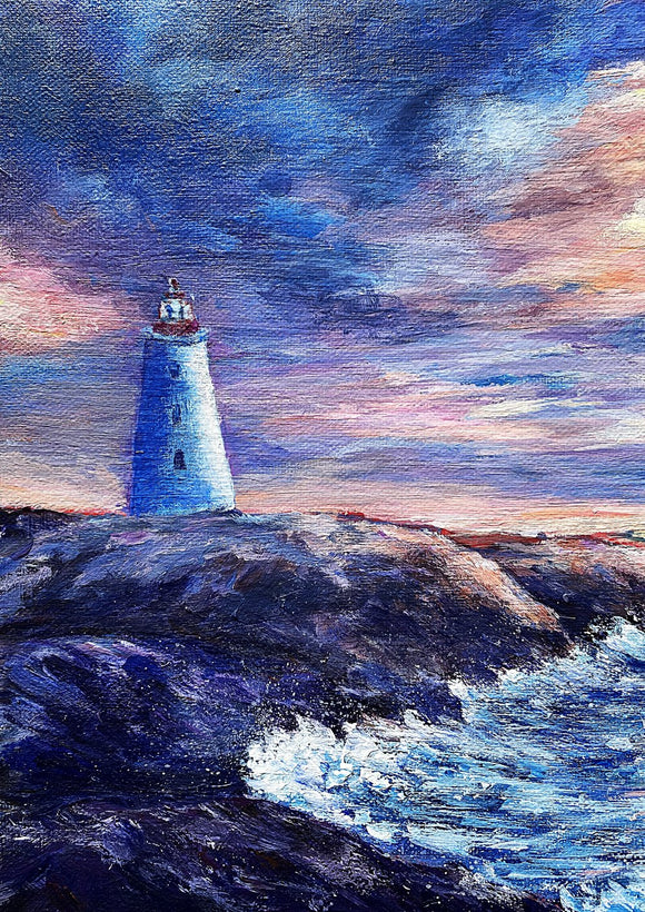 Vanilla Sky Over Peggy's Cove, Nova Scotia