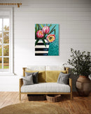 Striped Pot Tulips-2