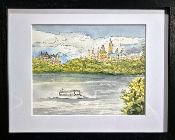 Parliament Hill From Quebec