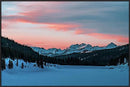 Gore Range Winter Sunset-2