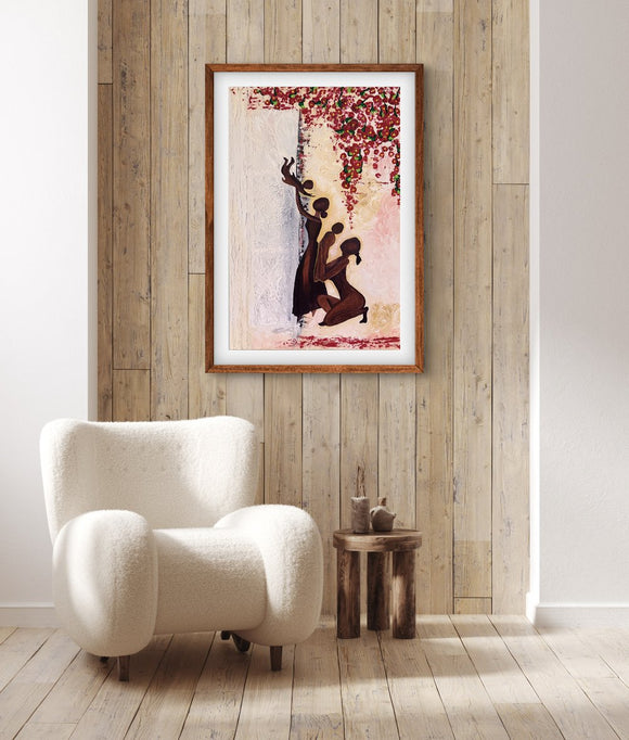 Glowing in motherhood