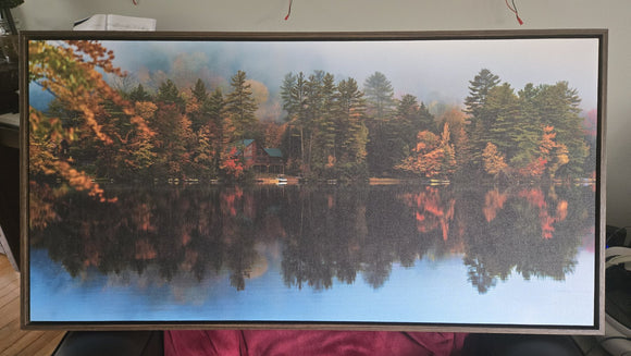 Fall Scenery in the Lake