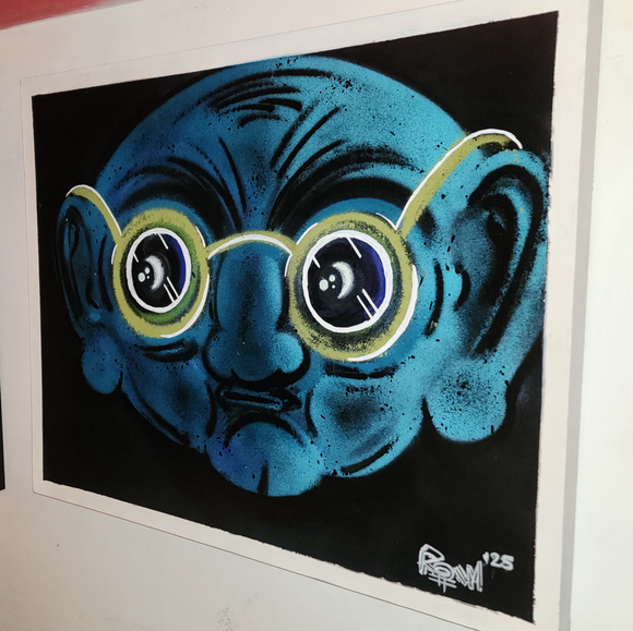 Blue Gandhi