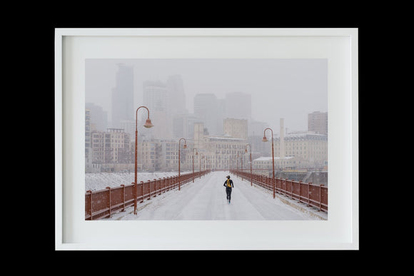 Winter Series: The Runner (Minneapolis)
