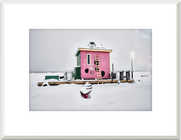 The Pink Houseboat