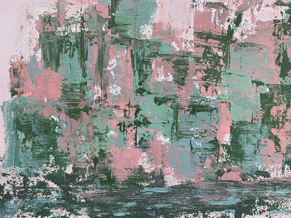 Cityscape - Blush and Sage