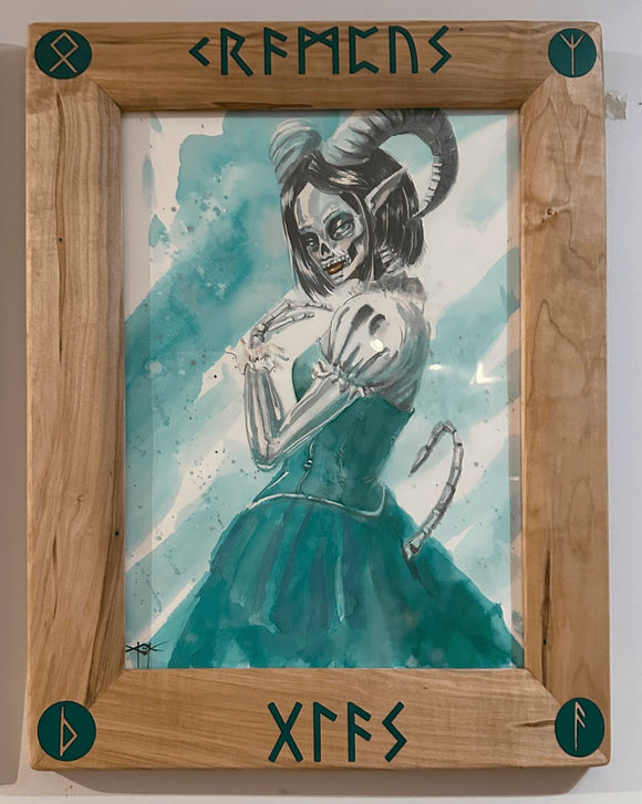 Krampus in Glass