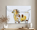 Longhorn cow-2