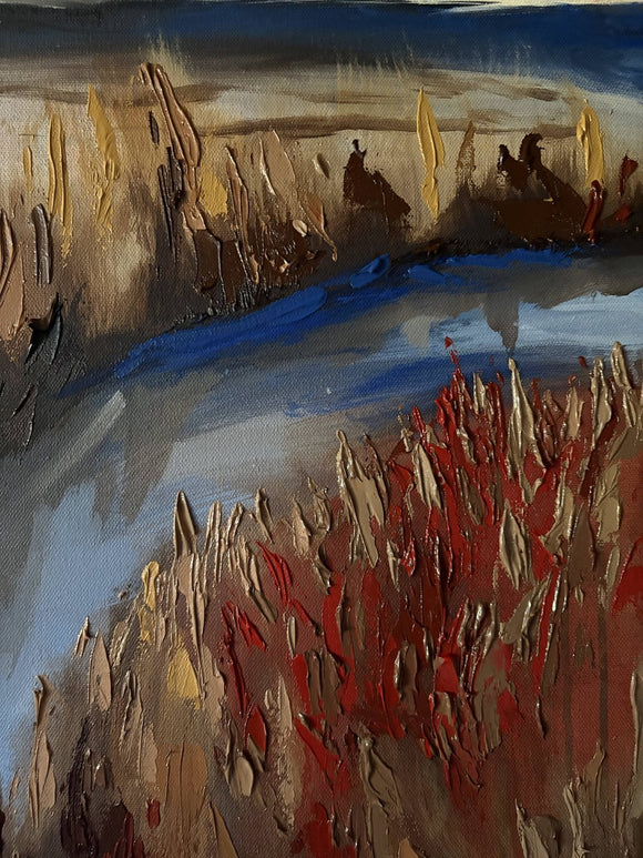 Between Reeds and Sky