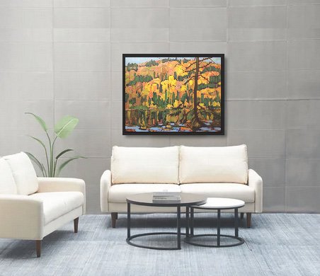 TOTEM V, after Autumn Algoma by JEH MacDonald