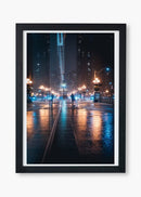 Downtown Toronto Night Rain-2