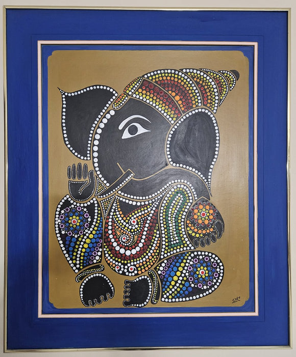 Dot Mandala Lord Ganesha