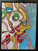 Blue + Red (diptych)1 of 2-2