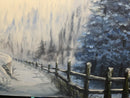 Winter country road-2