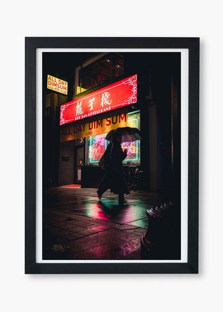 Rainy Toronto Night Chinatown Dim Sum