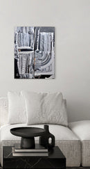 Unspoken: Abstract Piano Diptych-2