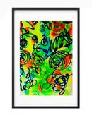 Blood, Sweat and Neon Tears- After Spring Neon Rain - Study#5-2