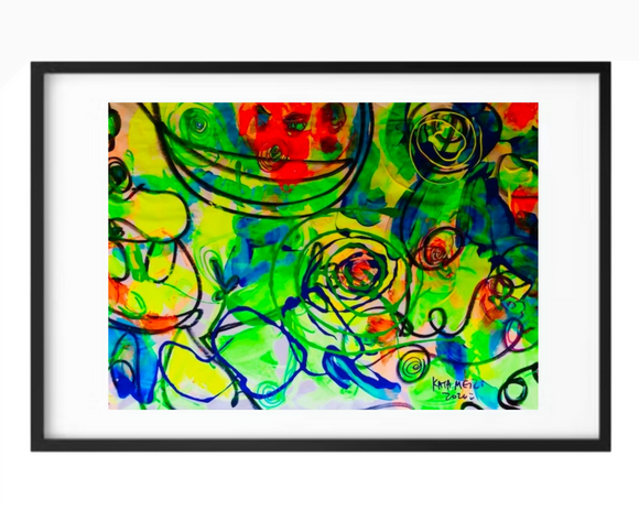 Blood, Sweat and Neon Tears - After Spring Neon Rain - Study#8