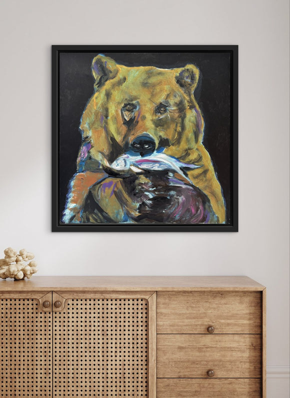 Grizzly and Fish