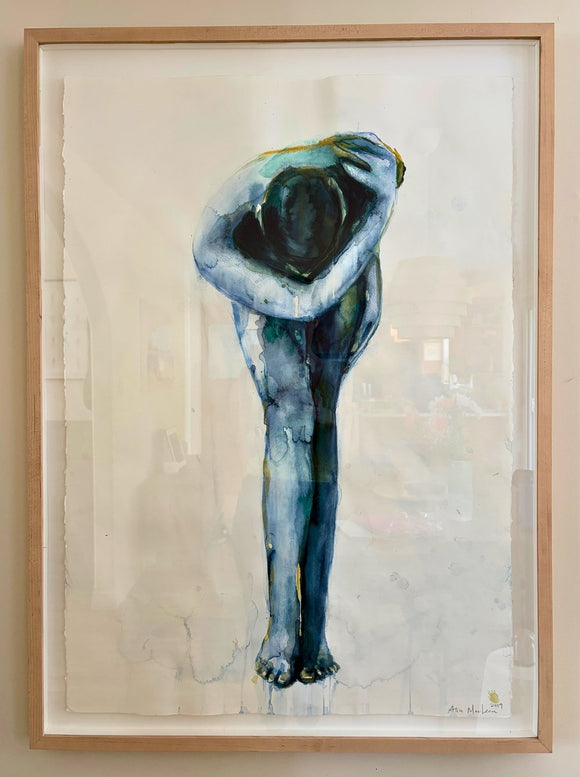Crouching Figure (green)