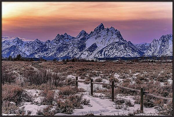 The Tetons at Last Light
