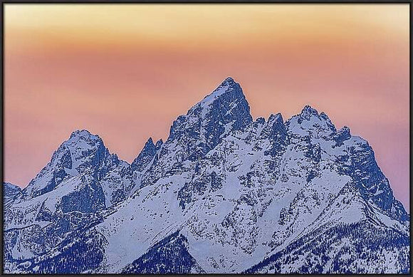Grand Teton Evening Glow