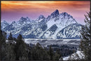 Fire and Ice- Snake River Overlook Sunset-2