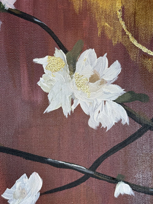 Maroon Blossom