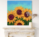 Cheerful Sunflowers-2