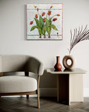 Tulips with Bee-2