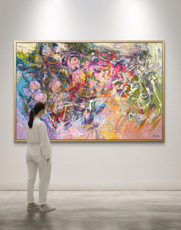 And Her Colors Shone Up From Within Her Heart