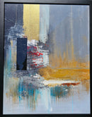 black and gold abstract-2