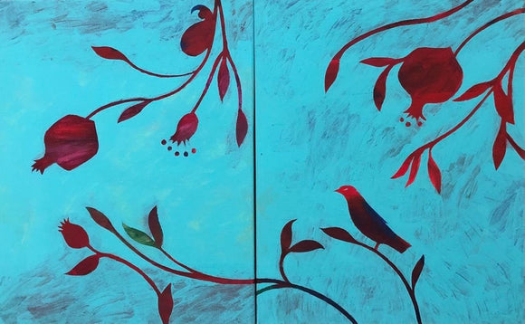 A Pomegranate Tree (5 R)