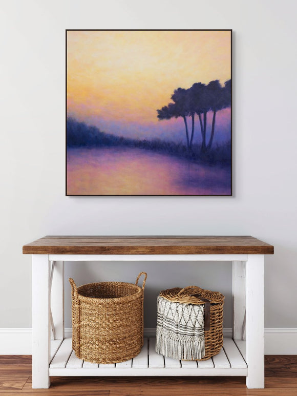Cypress at Sunset