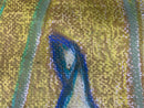 Walking in the Dark in Green and Blue-2
